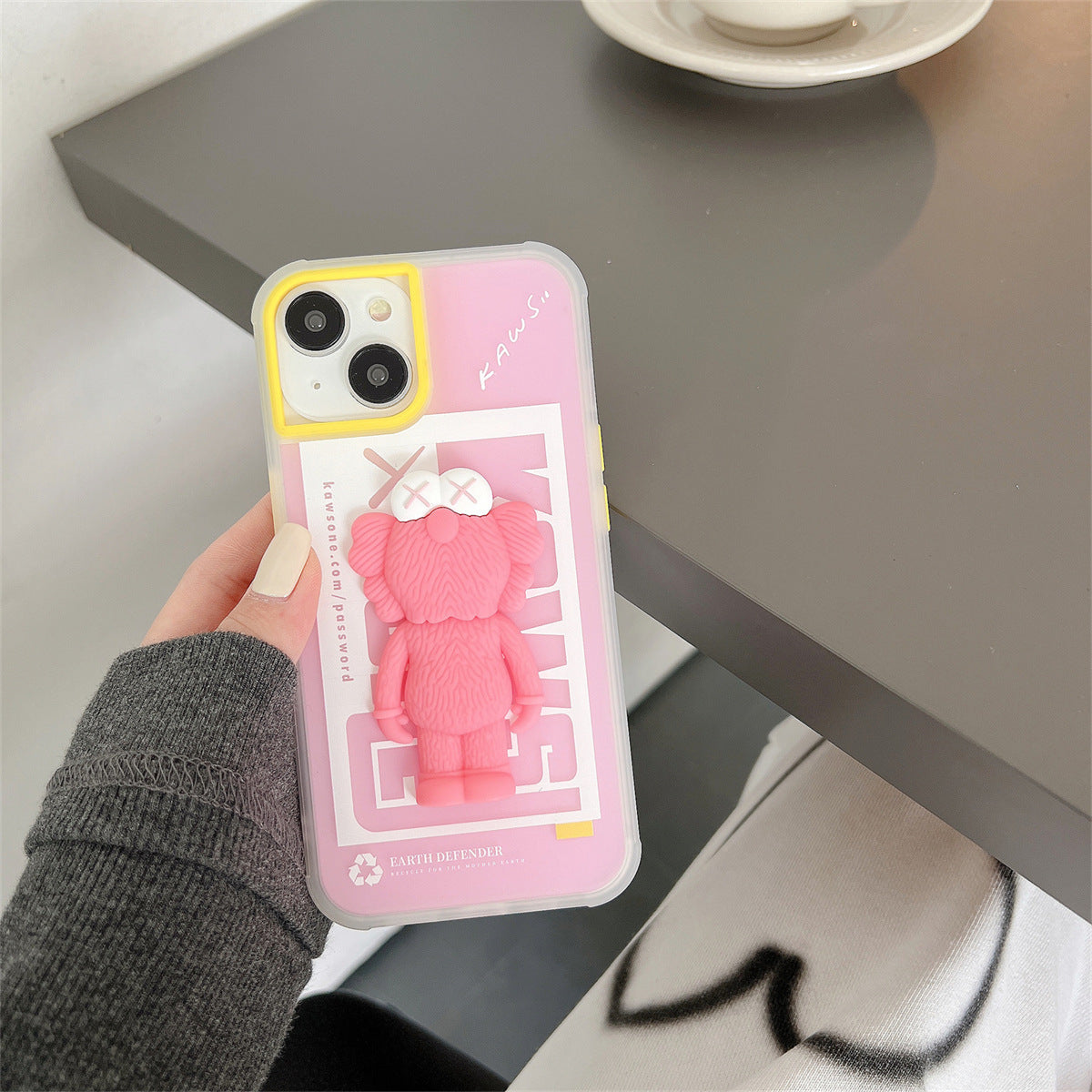 KAWS 3D Sesame Street iPhone Case