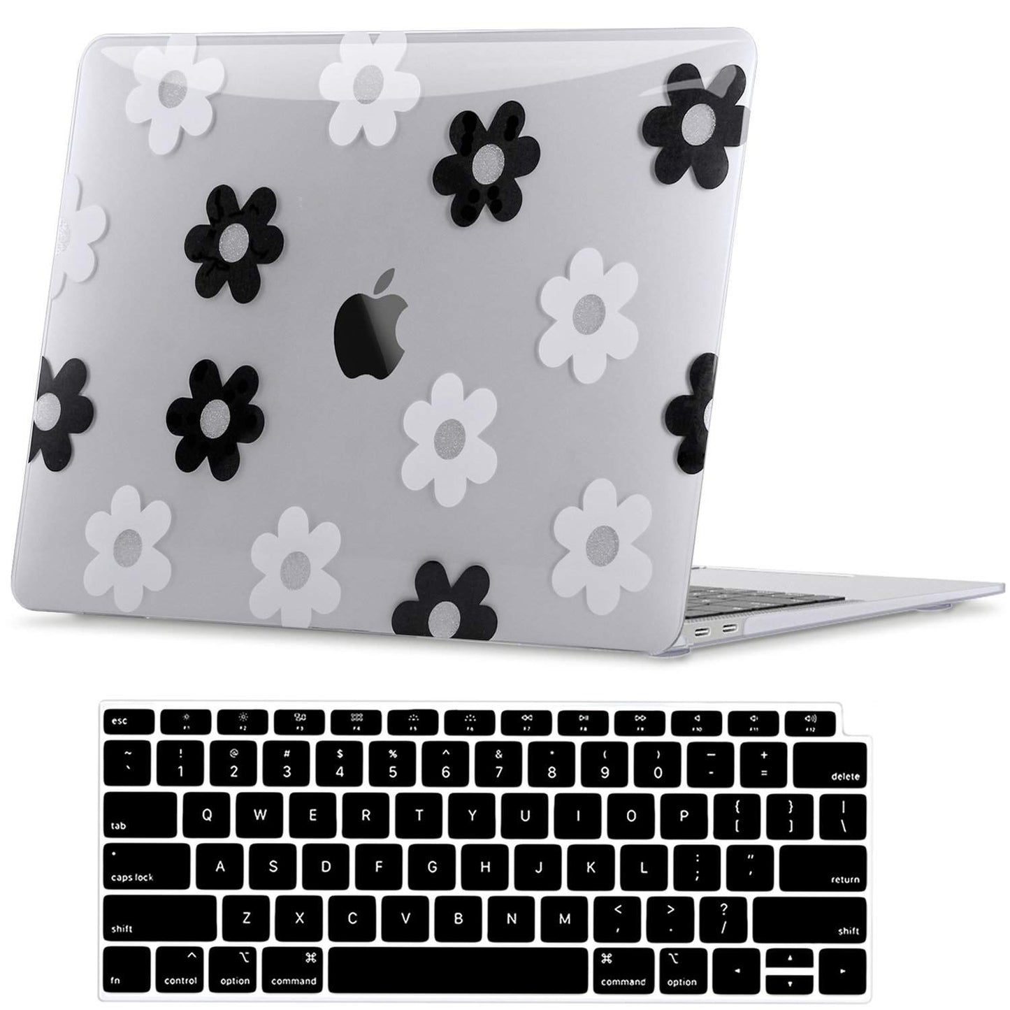 Painting MacBook Case with Flower Pattern