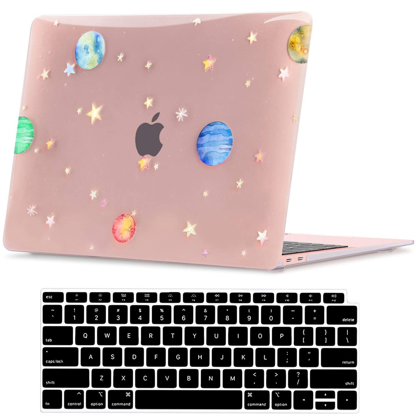 Painting MacBook Case with Galaxy Pattern