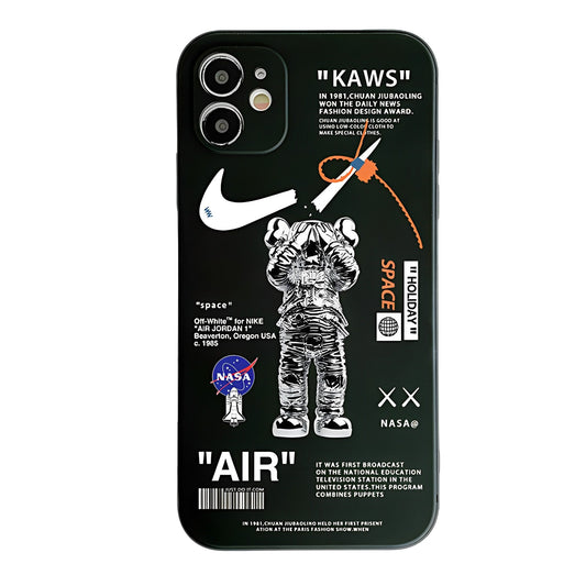 NIKE × Air Jordan 1× KAWS ×NASA Label iPhone Case