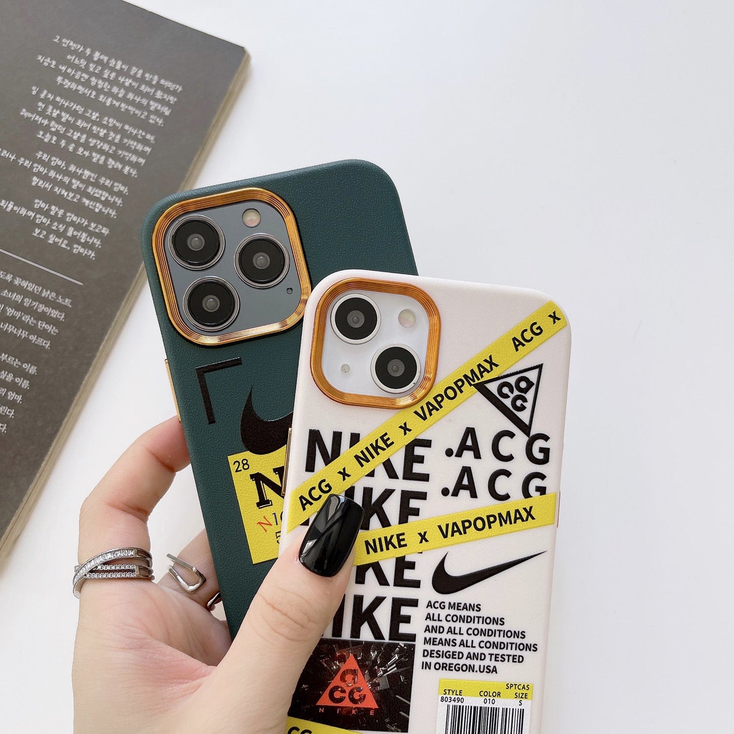 NIKE label iPhone Case